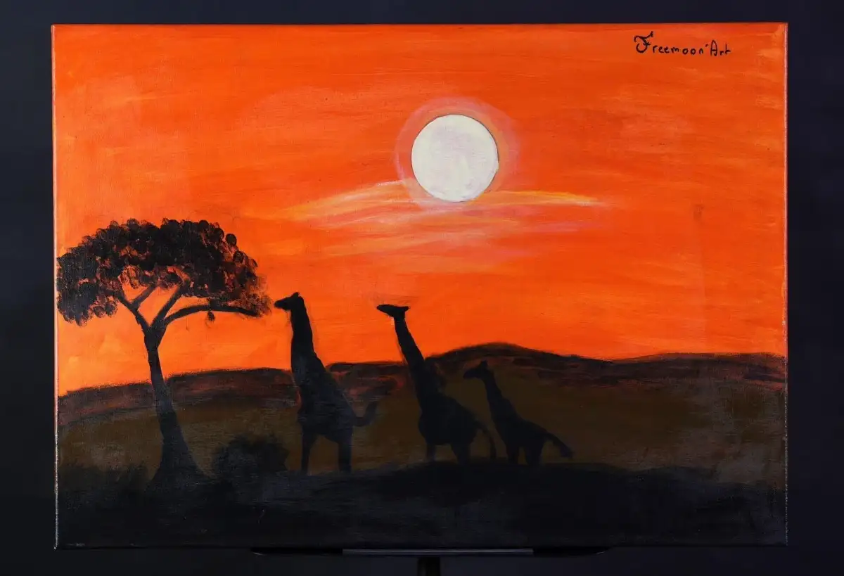 La parade des Girafes